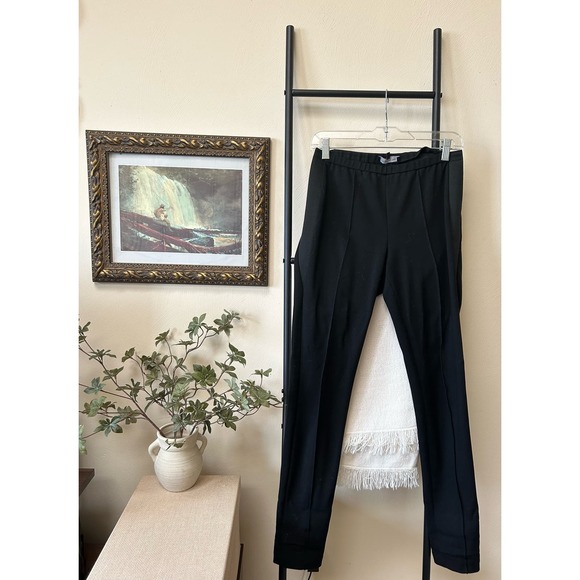 Lafayette 148 | Pintuck Ponte Pant Skinny Stretch Legging Medium - Picture 1 of 4